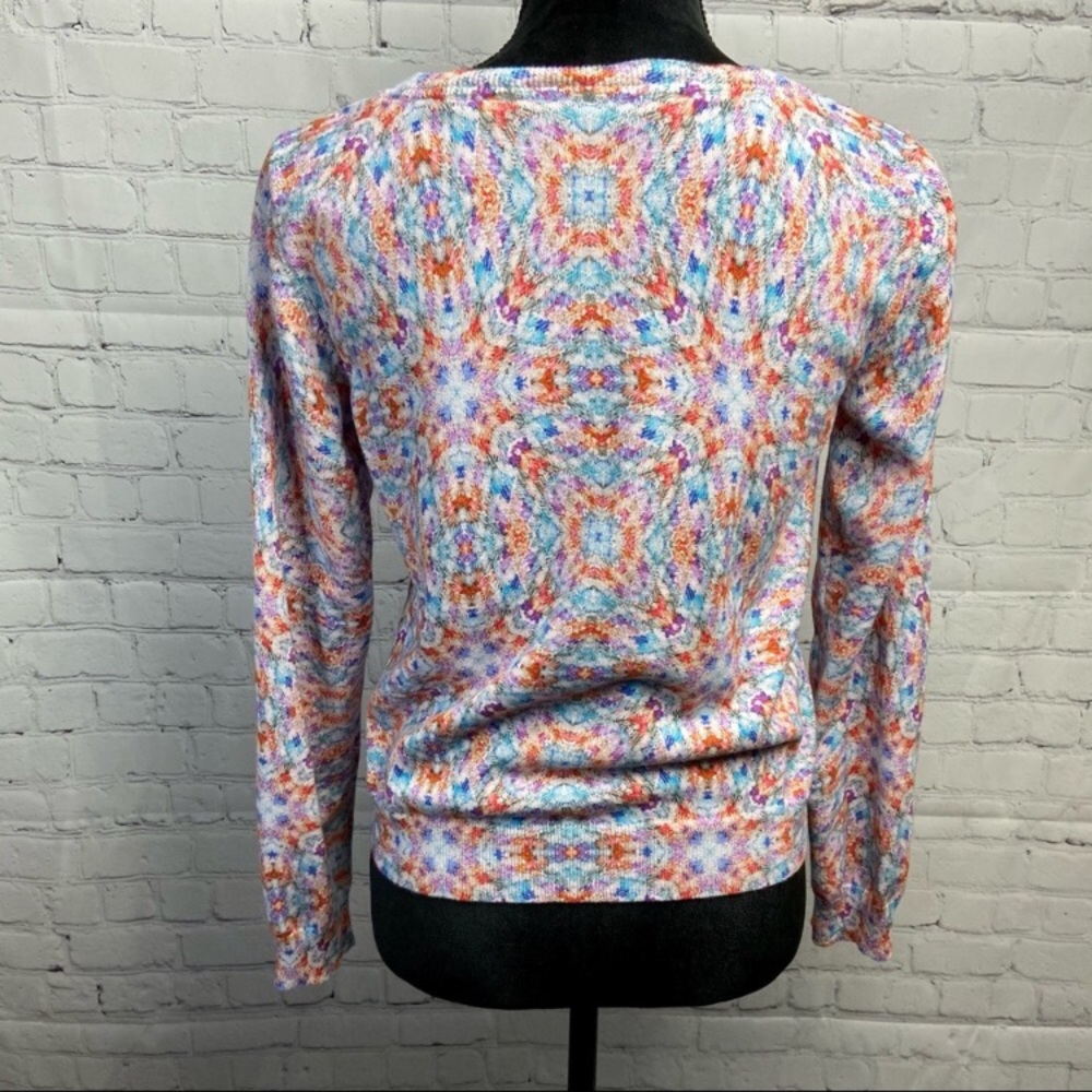 Sundance Multicolored Spring Button Down Cardigan - image 2